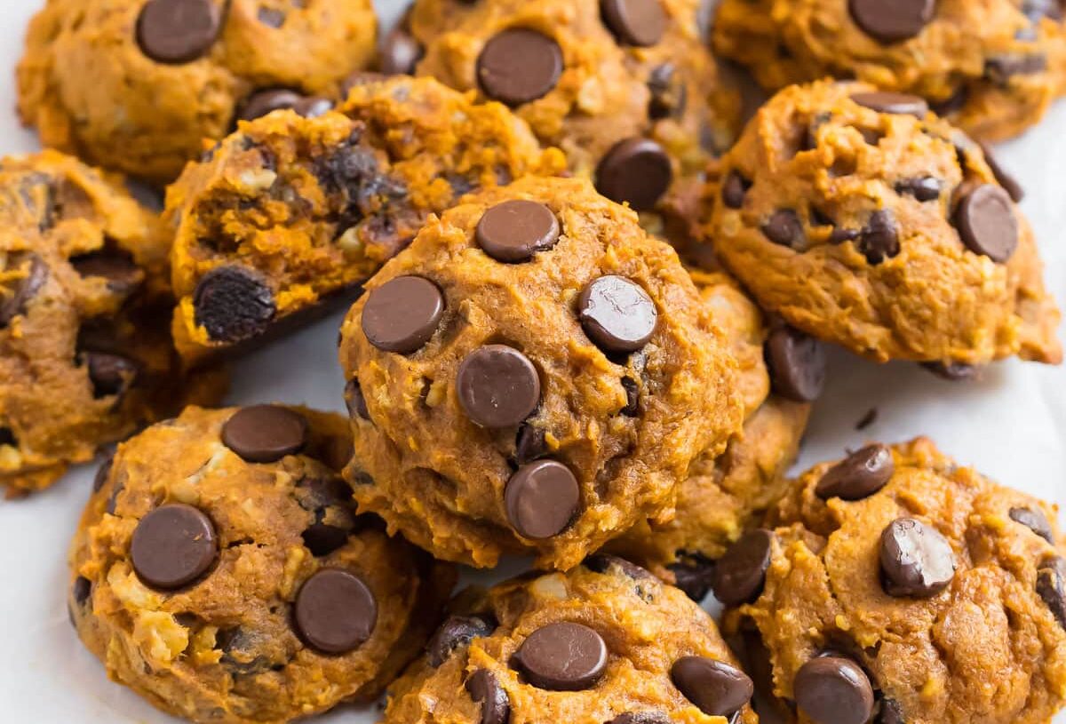 Healthy Pumpkin Cookies